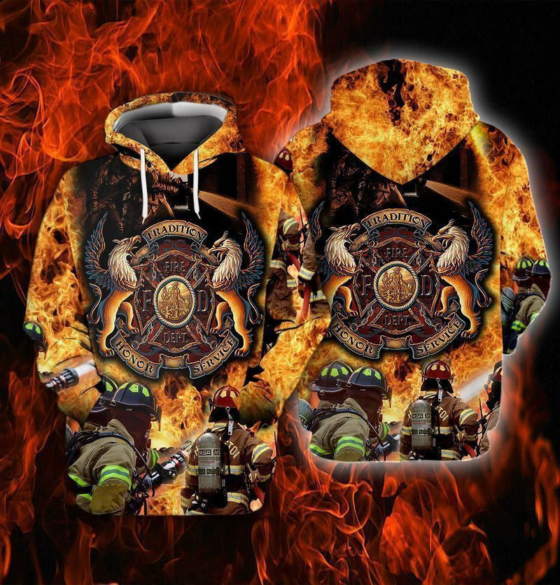 Momerial Day Firefighter Tradition Honor Service For Men And Women 3d Hoodie Zip Hoodie Moonbestprint