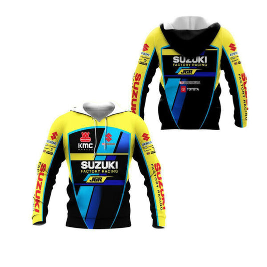 Suzuki Racing Shirt Fan Gift 607, Stylist Unisex 3d Hoodie Zip Hoodie 2869 Moonbestprint