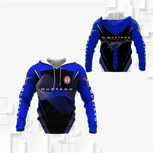 Ford Mustang Shirt Fan Gift 937, Stylist Unisex 3d Hoodie Zip Hoodie 400 Moonbestprint