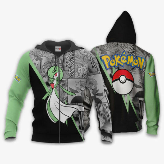 Gardevoir Anime Pokemon Manga 1k766 Fan Gift Stylist Unisex Cartoon Graphic Outfits Aop 3d Hoodie, Zip Hoodie 266 Moonbestprint