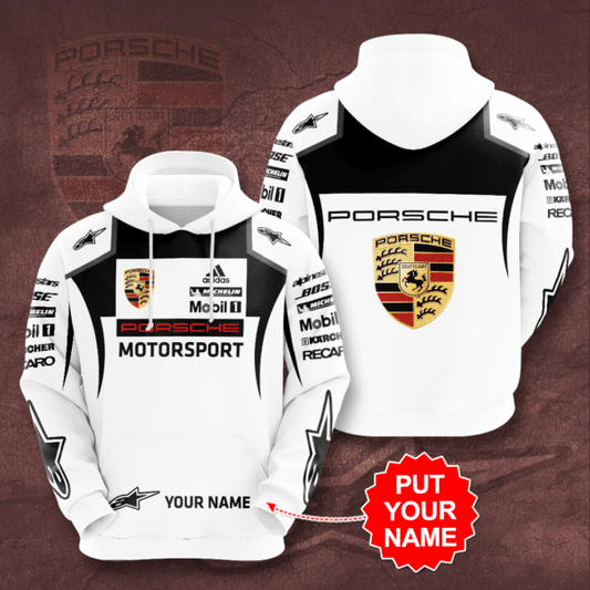 Custom Name Porsche Shirt, Porsche Motorsport Hoodie 1149 1596 Moonbestprint