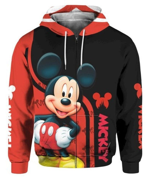 Mickey Mouse Disney All Over Printed 3d T Shirt Sweatshirt Zip Hoodie Bomber 7 Moonbestprint