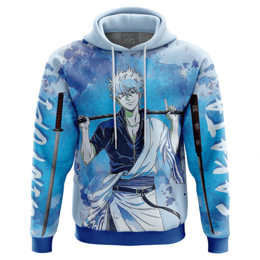Sakata Gintoki Gintama Fan Gift, Sakata Gintoki Gintama Aop Hoodie 2468 Moonbestprint