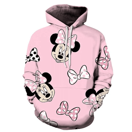 Minnie Mouse 3d All Over Print Hoodie, Zip-up Hoodie Moonbestprint
