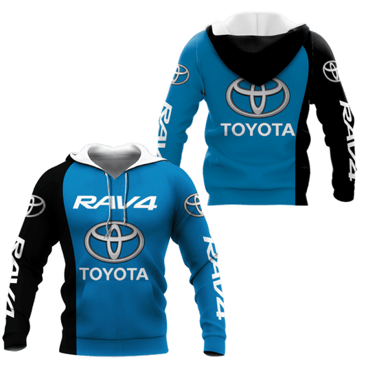 Toyota Rav4 Shirt Fan Gift 817, Stylist Unisex 3d Hoodie Zip Hoodie 2108 Moonbestprint