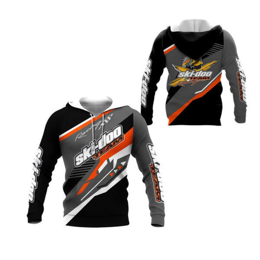 Ski-doo Racing Team 7k766 Fan Gift 3d Zip Hoodie Hoodie Ii0 2493 Moonbestprint