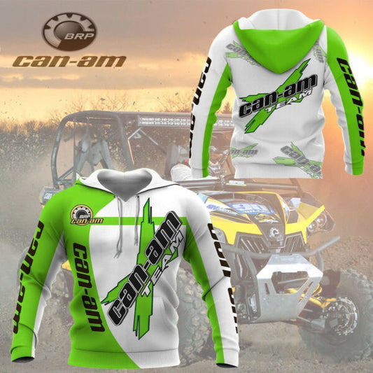 Can-am Brp Shirt Fan Gift 35, Stylist Unisex 3d Hoodie Zip Hoodie 49 Moonbestprint