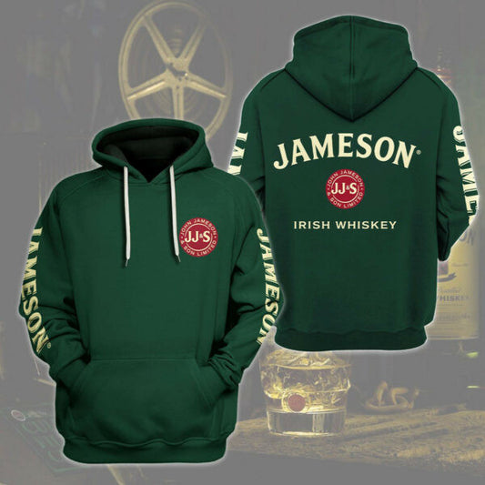 Jameson Irish Wishky Classic 3d Hoodie 712 Moonbestprint
