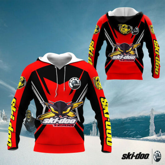Ski-doo Shirt Fan Gift 462, Stylist Unisex 3d Hoodie Zip Hoodie 2080 Moonbestprint