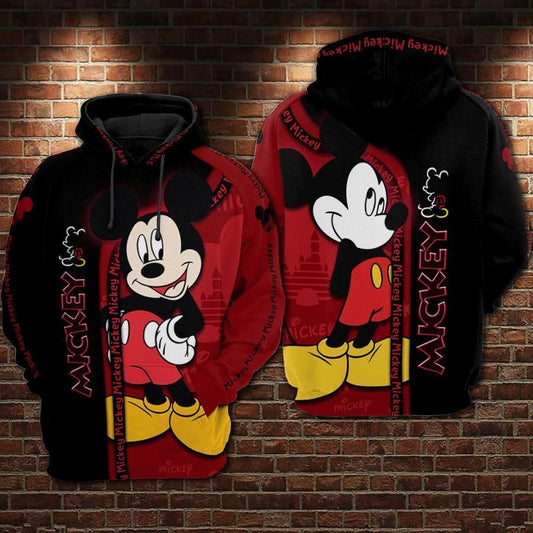 Mickey Mouse Over Print 3d Hoodie Zip Hoodie 310 Moonbestprint