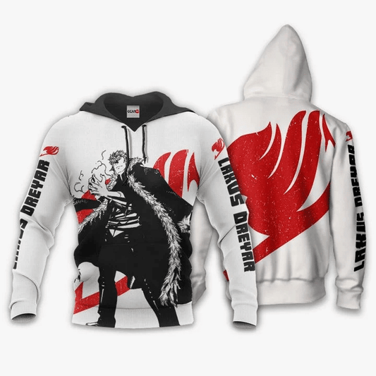 Laxus Dreyar Anime Manga Fairy Tail Silhouette For Men And Women 3d Hoodie Zip Hoodie Moonbestprint