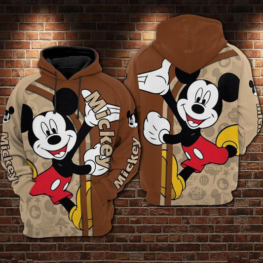 Mickey Mouse Over Print 3d Hoodie Zip Hoodie 380 Moonbestprint