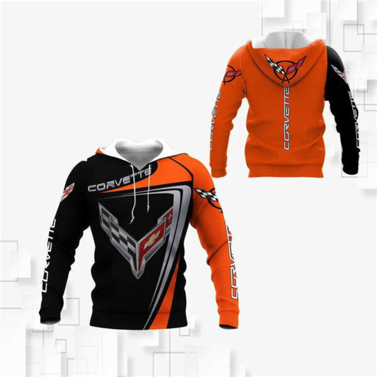 Chevrolet Corvette Shirt Fan Gift 780, Stylist Unisex 3d Hoodie Zip Hoodie 1449 Moonbestprint
