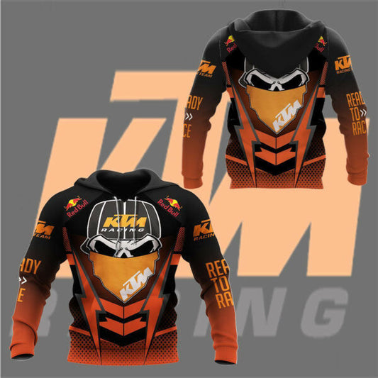 Ktm Sportmotorcycle Ag Shirt Fan Gift 166, Stylist Unisex 3d Hoodie Zip Hoodie 921 Moonbestprint