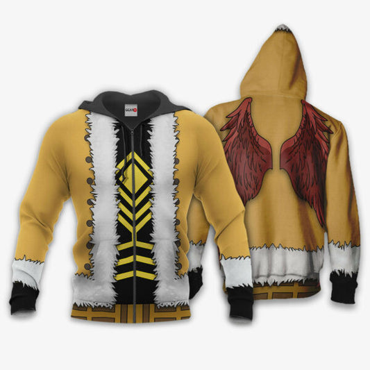 Keigo Takami Uniform Hawks My Hero Academia Anime 3k63 Fan Gift Stylist Unisex Cartoon 3d Hoodie Zip Hoodie 1689 Moonbestprint