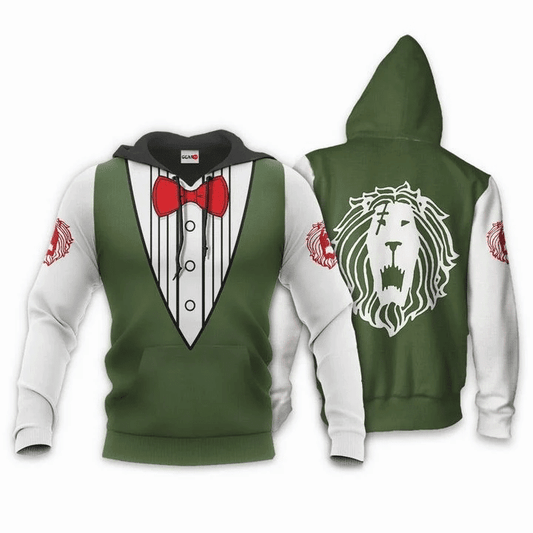 Escanor Anime Manga Seven Deadly Sins For Men And Women 3d Hoodie Zip Hoodie Moonbestprint