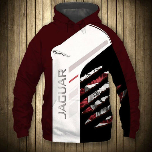 Jaguar Sport Car 5k484 Fan Gift Stylist Unisex Cartoon 3d Hoodie Zip Hoodie 1263 Moonbestprint
