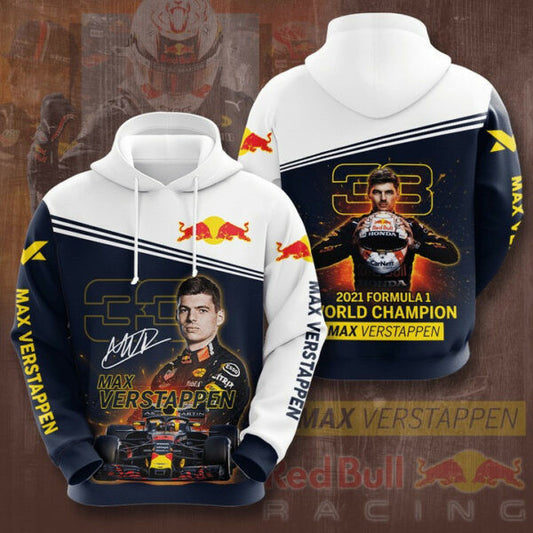 Max Verstappen 2021 Fomula1 World Champion All Over Print Shirt Hoodie 1321 Moonbestprint
