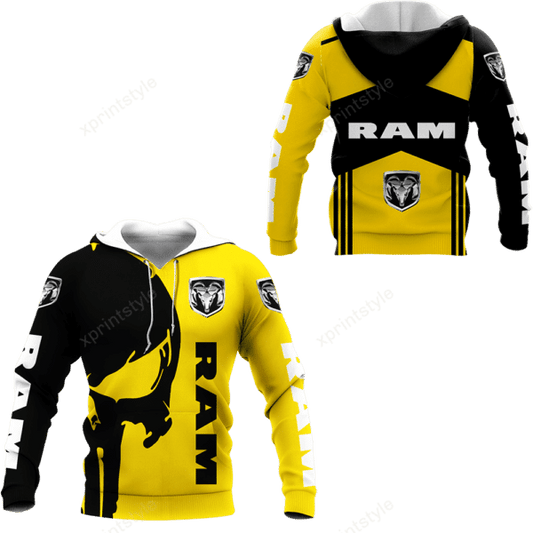 Ram Truck Shirt Fan Gift 752, Stylist Unisex 3d Hoodie Zip Hoodie 2376 Moonbestprint