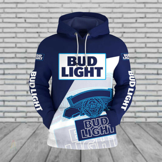 Bud Light Hoodie And Zip Hoodie, Gift For Fan 3d All Over Print Shirt Hoodie 1182 Moonbestprint