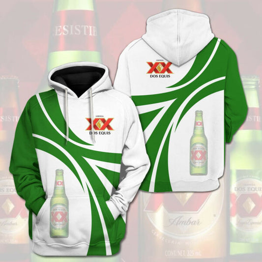 Dos Equis Beer 3d Hoodie 1491 Moonbestprint