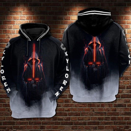 Kylo Ren Star Wars Over Print 3d Hoodie Zip Hoodie Moonbestprint