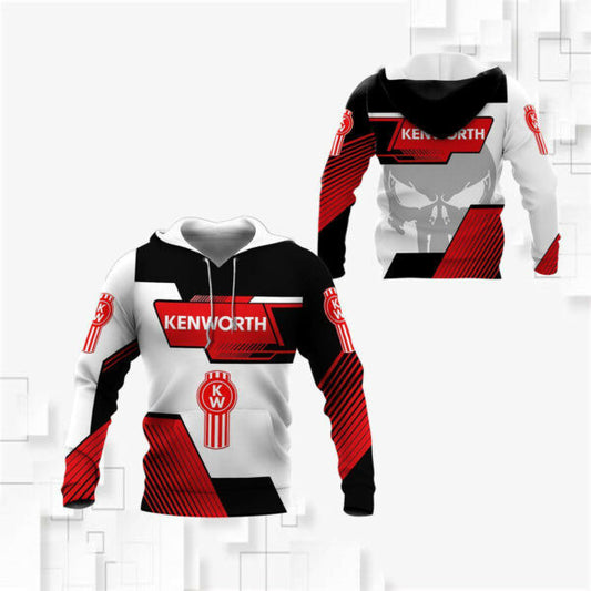 Skull Kenworth Trucks Racing Team 7k875 Fan Gift 3d Zip Hoodie Hoodie Ii0 2373 Moonbestprint