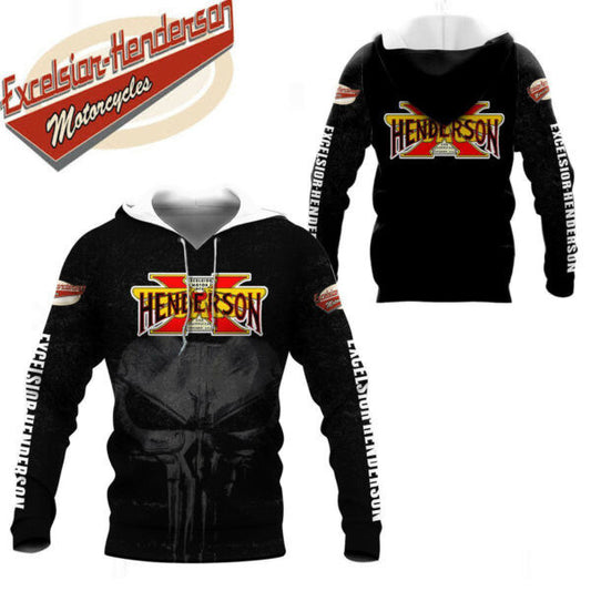 Excelsior Henderson Motorcycles Shirt Fan Gift 320, Stylist Unisex 3d Hoodie Zip Hoodie 882 Moonbestprint