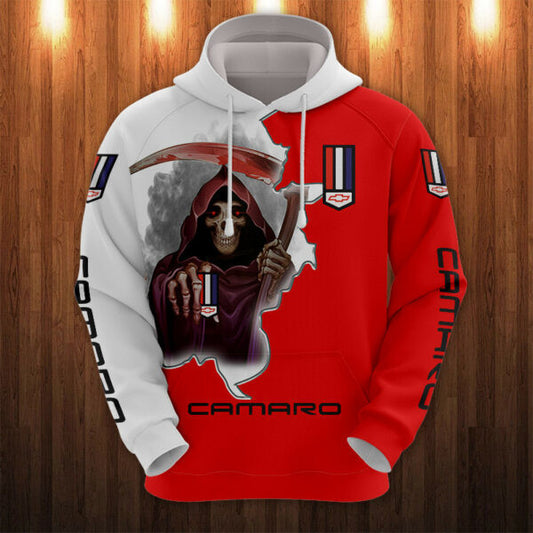 Death Chevrolet Camaro 7k415 Fan Gift Stylist Unisex Cartoon 3d Hoodie Zip Hoodie 1281 Moonbestprint