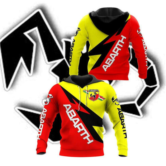 Abarth Shirt Fan Gift 16, Stylist Unisex 3d Hoodie Zip Hoodie 314 Moonbestprint