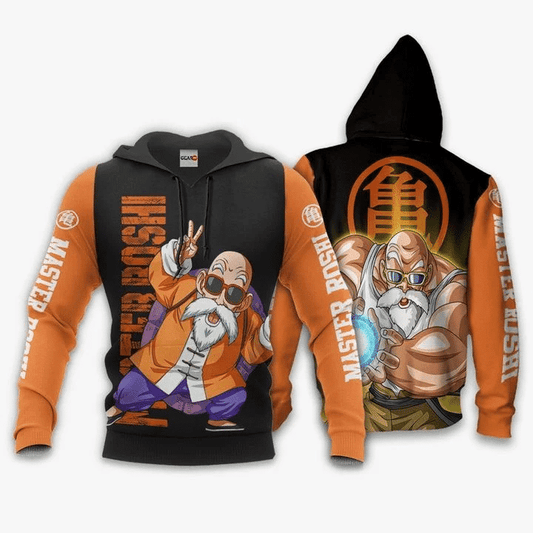 Master Roshi Dragon Ball Anime Manga For Men And Women 3d Hoodie Zip Hoodie Moonbestprint