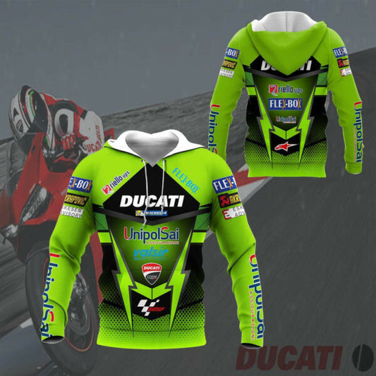 Ducati Shirt Fan Gift 225, Stylist Unisex 3d Hoodie Zip Hoodie 1682 Moonbestprint