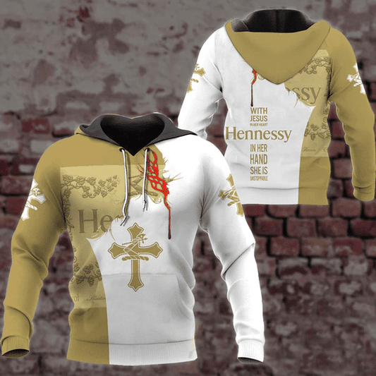 Hennessy Fan Gift, Hennessy Aop Hoodie 1759 Moonbestprint