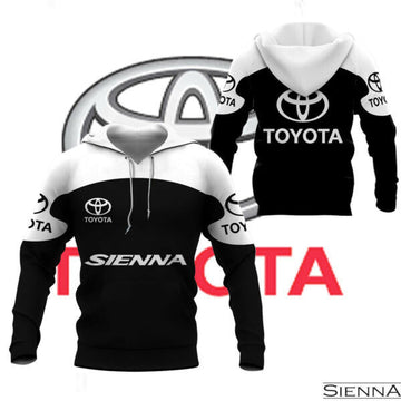 Toyota Sienna Shirt Fan Gift 378, Stylist Unisex 3d Hoodie Zip Hoodie 2745 Moonbestprint