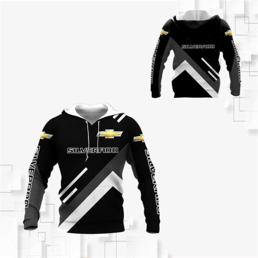 Chevrolet Silverado Shirt Fan Gift 905, Stylist Unisex 3d Hoodie Zip Hoodie 594 Moonbestprint