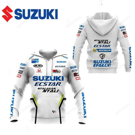 Suzuki Racing Shirt Fan Gift 503, Stylist Unisex 3d Hoodie Zip Hoodie 2809 Moonbestprint
