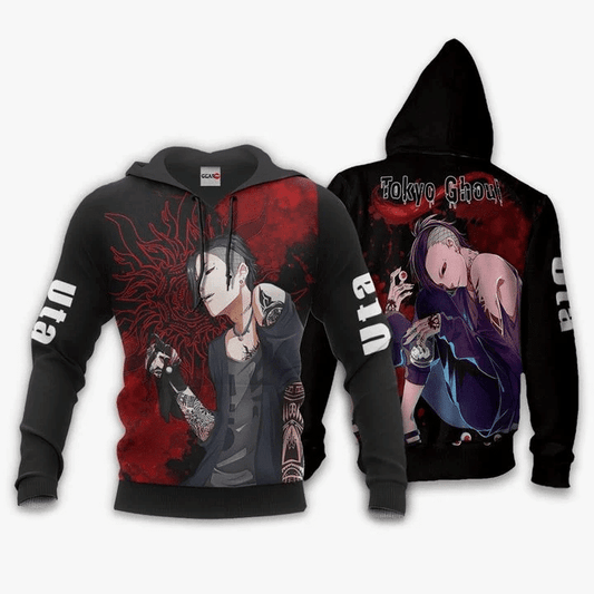 Tokyo Ghoul Uta Anime Manga For Men And Women 3d Hoodie Zip Hoodie Moonbestprint