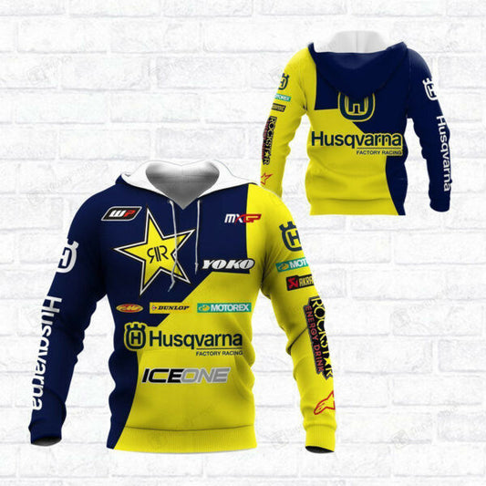 Husqvarna Racing Shirt Fan Gift 547, Stylist Unisex 3d Hoodie Zip Hoodie 324 Moonbestprint