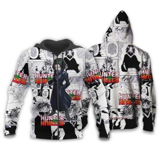 Feitan Hunter X Hunter Anime 2k961 Fan Gift Stylist Unisex Cartoon 3d Hoodie Zip Hoodie 1580 Moonbestprint