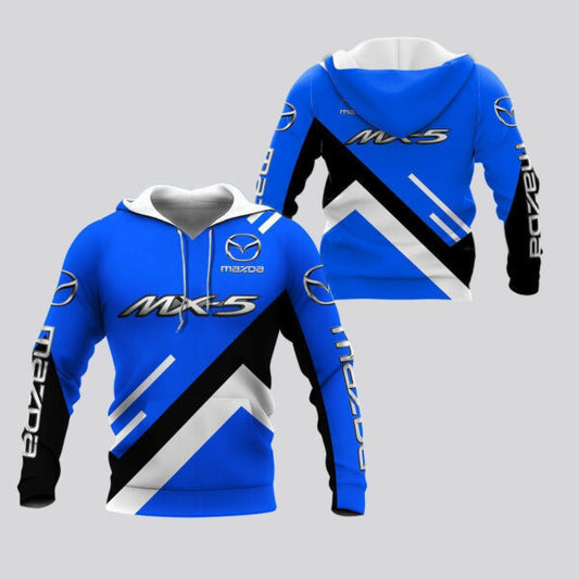 Mazda Mx-5 Shirt Fan Gift 26, Stylist Unisex 3d Hoodie Zip Hoodie 1089 Moonbestprint