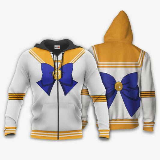Sailor Venus Uniform Sailor Moon Anime 3k318 Fan Gift Stylist Unisex Cartoon 3d Hoodie Zip Hoodie 1898 Moonbestprint