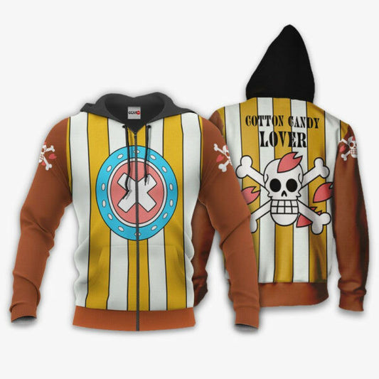 One Piece Chopper Anime 3k231 Fan Gift Stylist Unisex Cartoon 3d Hoodie Zip Hoodie 2338 Moonbestprint