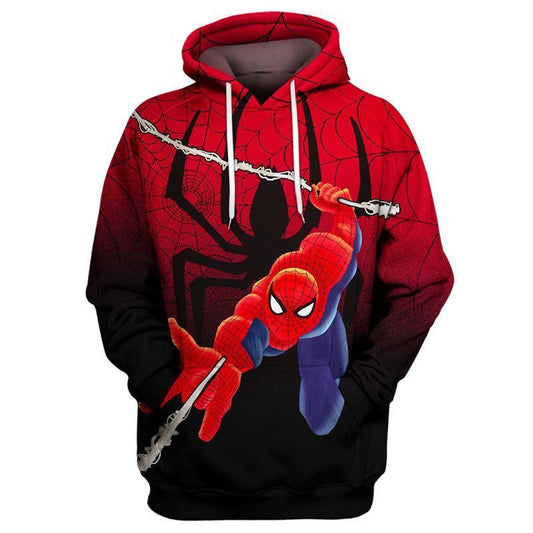 Spider Man Over Print 3d Hoodie Zip Hoodie Moonbestprint