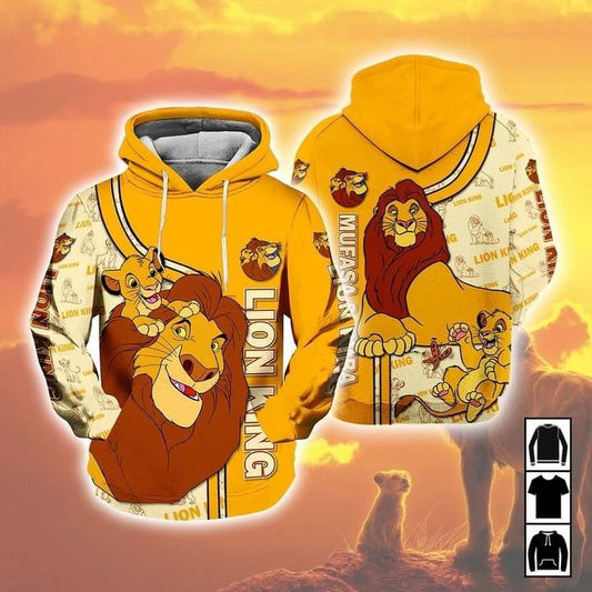 Lion King Simba Full Printing Hoodie 3d Hoodie Moonbestprint