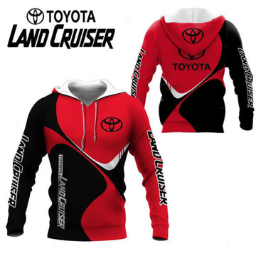 Toyota Land Cruiser Shirt Fan Gift 429, Stylist Unisex 3d Hoodie Zip Hoodie 1908 Moonbestprint