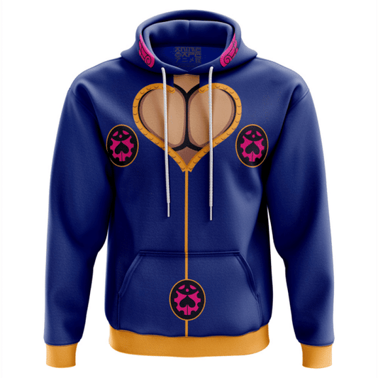 Giorno Giovanna Manga Pattern Jojo?s Bizarre Adventure Fan Gift, Giorno Giovanna Manga Jojo?s Bizarre Adventure Aop Hoodie 1427 Moonbestprint