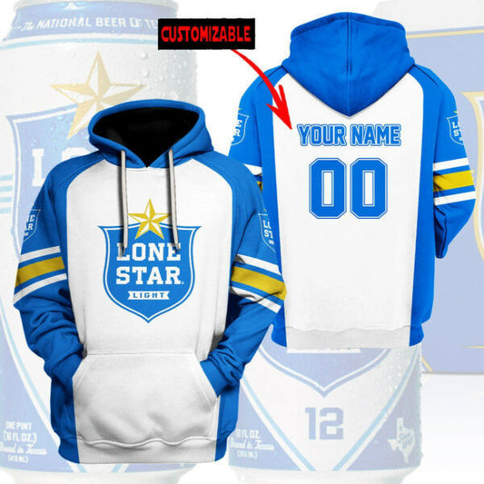 Lone Star Beer Personalized 3d Hoodie 534 129 Moonbestprint