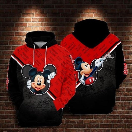 Mickey Mouse Walt Disney 3d Hoodie Moonbestprint