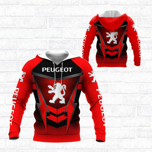 Peugeot Shirt Fan Gift 461, Stylist Unisex 3d Hoodie Zip Hoodie 2055 Moonbestprint