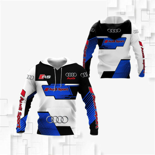 Audi Sport Luxury Car 8k315 Fan Gift 3d Zip Hoodie Hoodie Ii0 37 Moonbestprint